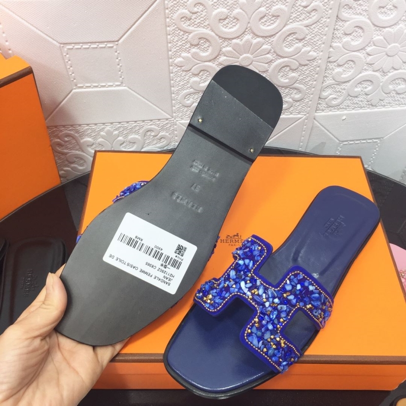 Hermes Slippers